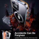 Coque Torras Ostand MagSafe Series pour iPhone 15 - Clear – Image 6