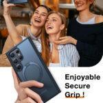 Coque Torras Ostand MagSafe Series pour Samsung Galaxy S24 Ultra - Black – Image 6