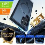 Coque Torras Ostand MagSafe Series pour Samsung Galaxy S24 Ultra - Black – Image 3