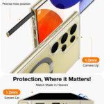 Coque Torras Ostand MagSafe Series pour Samsung Galaxy S24 Ultra - Clear – Image 3