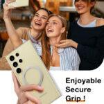 Coque Torras Ostand MagSafe Series pour Samsung Galaxy S24 Ultra - Clear – Image 5