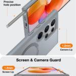 Coque Torras Ostand Spin MagSafe Series pour Samsung Galaxy S24 Ultra - Dark Grey – Image 5