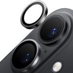 Protection d'objectif Torras Lensguard Camera Protector pour iPhone 16 / iPhone 16 Plus - Black – Image 6