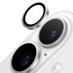 Protection d'objectif Torras Lensguard Camera Protector pour iPhone 16 / iPhone 16 Plus - Titanium Grey – Image 6