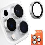 Protection d'objectif Torras Lensguard Camera Protector pour iPhone 16 Pro / iPhone 16 Pro Max - Titanium Grey