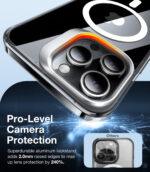 Coque Torras Lstand MagSafe pour iPhone 15 Pro - Clear – Image 2