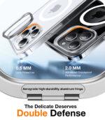 Coque Torras Lstand MagSafe pour iPhone 15 Pro - Clear – Image 5