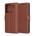 Étui portefeuille Techsuit Leather Folio pour Xiaomi 15 Pro - Brown – Image 6