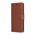Étui portefeuille Techsuit Leather Folio pour Xiaomi 15 - Brown – Image 4