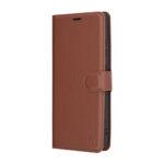 Étui portefeuille Techsuit Leather Folio pour Samsung Galaxy S25 Ultra - Brown – Image 4