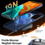 Coque Torras OriginFit-Mag Series pour iPhone 15 Pro - Navy Blue – Image 3