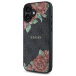 Coque Guess Hardcase 4G Flower Print MagSafe pour iPhone 16 - Black – Image 5