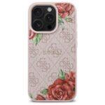 Coque Guess Hardcase 4G Flower Print MagSafe pour iPhone 16 Pro - Pink – Image 2