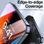 Protection d'écran Torras GlassGo Epic Privacy pour iPhone 15 Pro Max - Black – Image 3