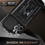 Coque Techsuit CamShield Series pour iPhone 12 mini - Black – Image 2