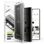 Lot de 2 protections d'écran Ringke Easy Slide Privacy Tempered Glass pour Samsung Galaxy S25 Ultra - Privacy