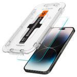 Lot de 2 protections d'écran Spigen Glas.tR EZ-FIT pour iPhone 14 Pro Max - Clear – Image 2