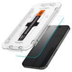 Lot de 2 protections d'écran Spigen Glas.tR EZ-FIT pour iPhone 14 Pro - Clear – Image 2