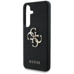 Coque Guess Hardcase 4G Grained Big Logo pour Samsung Galaxy S25 - Black – Image 3