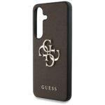 Coque Guess Hardcase 4G Grained Big Logo pour Samsung Galaxy S25 Plus - Brown – Image 2