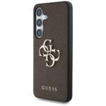 Coque Guess Hardcase 4G Grained Big Logo pour Samsung Galaxy S25 Plus - Brown – Image 3