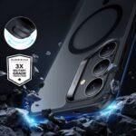 Coque MagSafe ESR Classic Hybrid HaloLock pour Samsung Galaxy S25 Plus - Frosted Black – Image 4