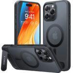 Coque Torras Pstand MagSafe pour iPhone 16 Pro - Black – Image 2