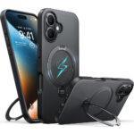 Coque Torras Ostand Spin MagSafe Series pour iPhone 16 - Black