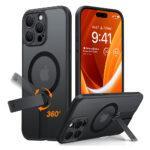 Coque Torras Pstand Spin MagSafe pour iPhone 16 Pro Max - Black
