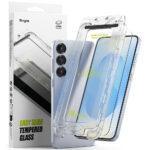 Lot de 2 protections d'écran Ringke Easy Slide Tempered Glass pour Samsung Galaxy S25 - Clear