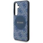 Coque Guess 4G Circle Classic Logo MagSafe pour Samsung Galaxy S25 Plus - Blue – Image 5