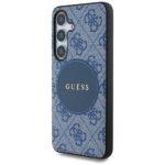 Coque Guess 4G Circle Classic Logo MagSafe pour Samsung Galaxy S25 Plus - Blue – Image 2
