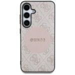 Coque Guess 4G Circle Classic Logo MagSafe pour Samsung Galaxy S25 Plus - Pink – Image 2