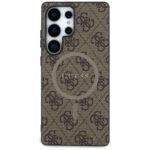 Coque Guess 4G Ring Classic Logo MagSafe pour Samsung Galaxy S25 Ultra - Brown – Image 2