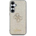 Coque Guess Glitter Script Big 4G Logo pour Samsung Galaxy S25 Plus - Gold – Image 2