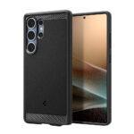 Coque Spigen Rugged Armor MagSafe pour Samsung Galaxy S25 Ultra - Matte Black – Image 2