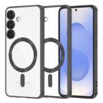 Coque Techsuit Luxury Crystal MagSafe pour Samsung Galaxy S25 - Black