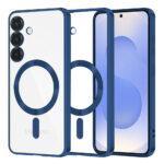 Coque Techsuit Luxury Crystal MagSafe pour Samsung Galaxy S25 - Deep Blue