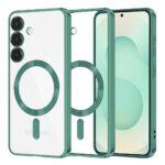 Coque Techsuit Luxury Crystal MagSafe pour Samsung Galaxy S25 Plus - Light Green