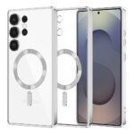 Coque Techsuit Luxury Crystal MagSafe pour Samsung Galaxy S25 Ultra - Silver