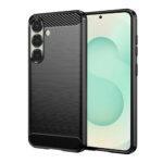 Coque Techsuit Carbon Silicone pour Samsung Galaxy S25 Plus - Black