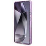 Coque Guess IML Metal Glitter Flowers Triangle MagSafe pour Samsung Galaxy S25 Ultra - Purple – Image 4