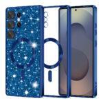 Coque Techsuit Luxury Glitter MagSafe pour Samsung Galaxy S25 Ultra - Deep Blue
