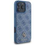 Coque Guess 4G Small and Classic Logo MagSafe pour iPhone 16 Pro - Blue – Image 3