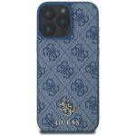 Coque Guess 4G Small and Classic Logo MagSafe pour iPhone 16 Pro - Blue – Image 6
