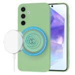 Coque Techsuit SoftFlex MagSafe pour Samsung Galaxy A55 - Mint Green
