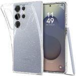 Coque Spigen Liquid Crystal Glitter pour Samsung Galaxy S25 Ultra - Crystal Quartz