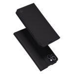 Étui portefeuille Techsuit Magskin Book pour iPhone 14 Plus - Black