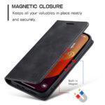 Étui portefeuille Techsuit Confy Cover pour iPhone 12 Pro Max - Black – Image 6