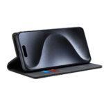 Étui portefeuille Techsuit Confy Cover pour iPhone 15 Pro - Black – Image 2